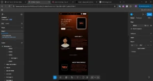 OUR WORK , CRREATION OF FIGMA 